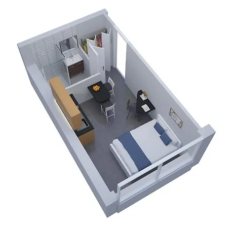 Appartement Mirac, Studio Proche Memorial De *